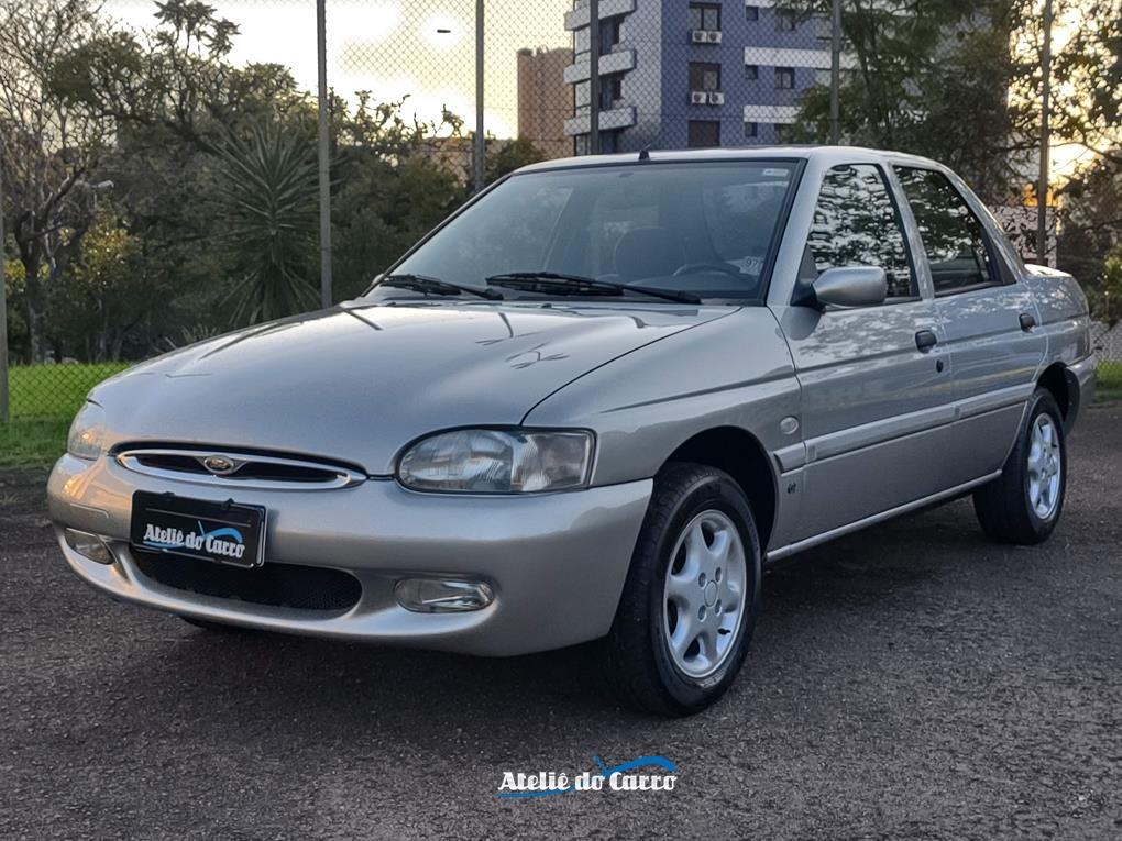 Ateli Do Carro Escort Gl Sedan Km Originais Ar